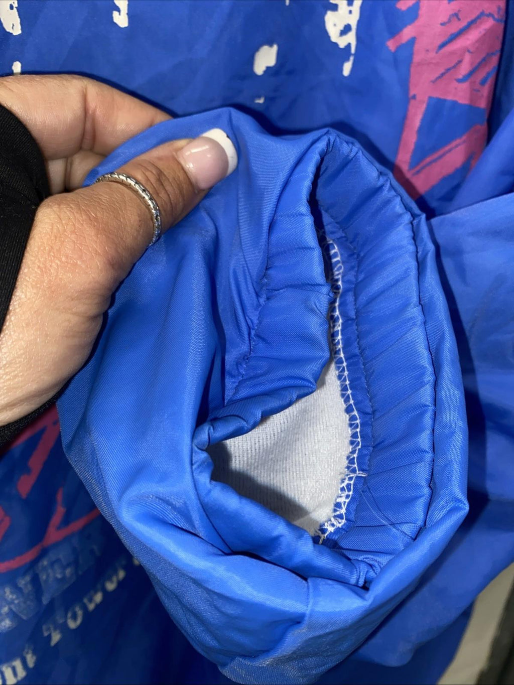 Vintage 1991 Birdie Turner Hospital Outpatient Snap Jacket Side Medium