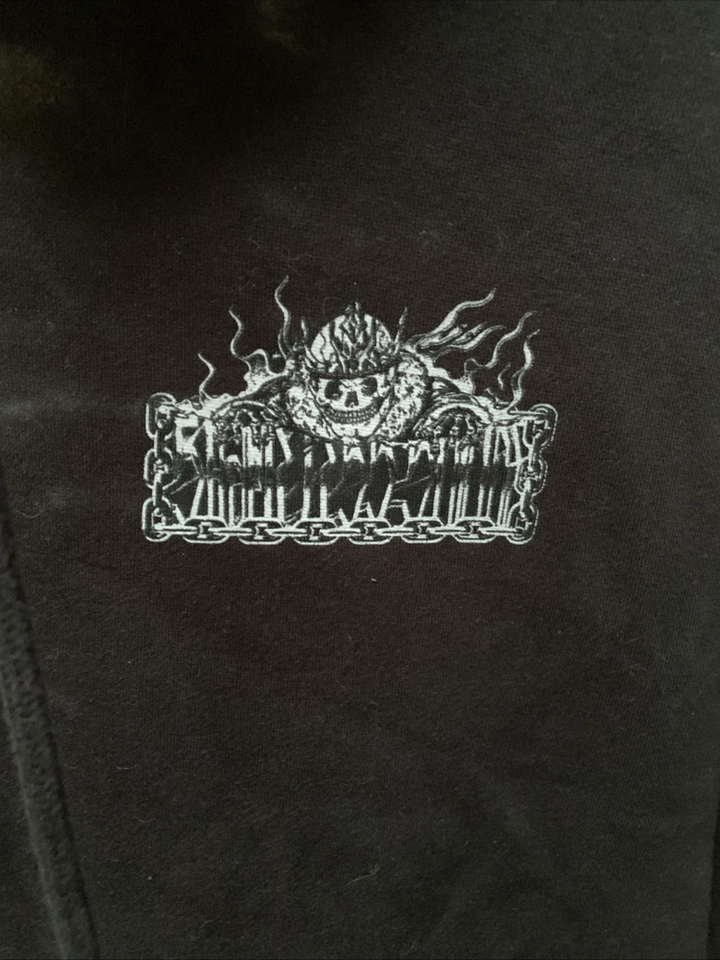 Suicide Boys G59 Double Side Illuminati Tattoo Hoodie Size L