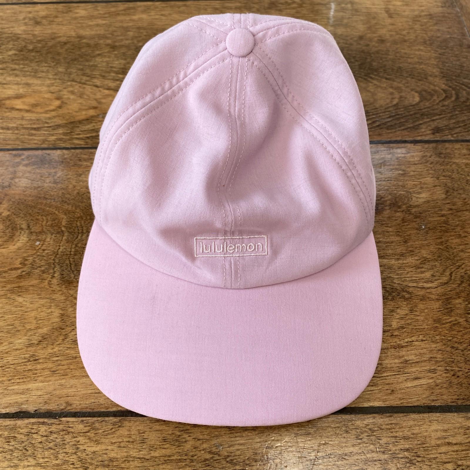 Lululemon Fitness Athletic Hat Running adjustable Light Weight Women’s Pink O/S