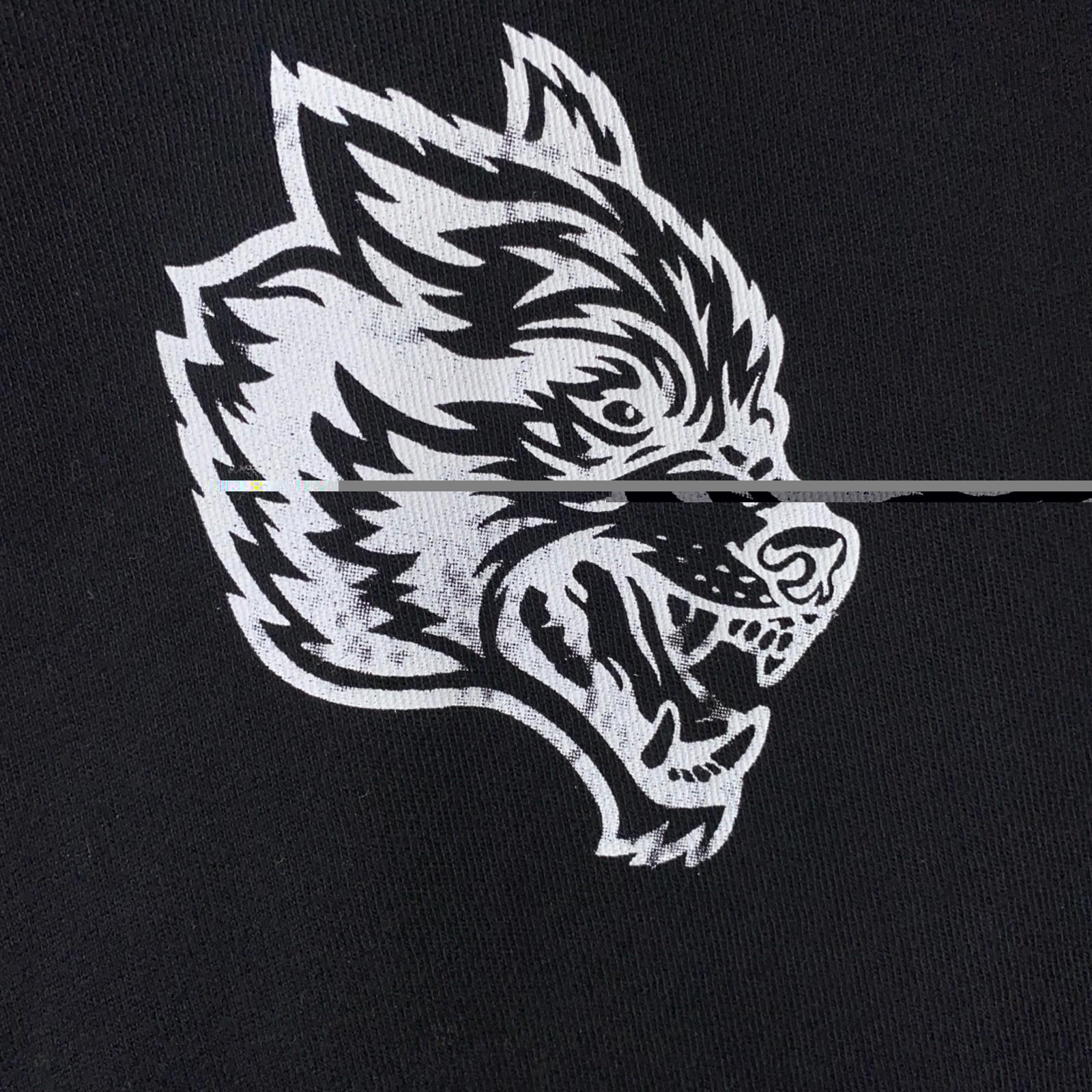 Darc Sport Bushido Blk Metal Cherry Blossom Wolves Forever Muscle Tee M 424/1000