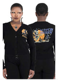 Killstar Witch Queen Button Up Cardigan Sweater Double Sided Womens Large