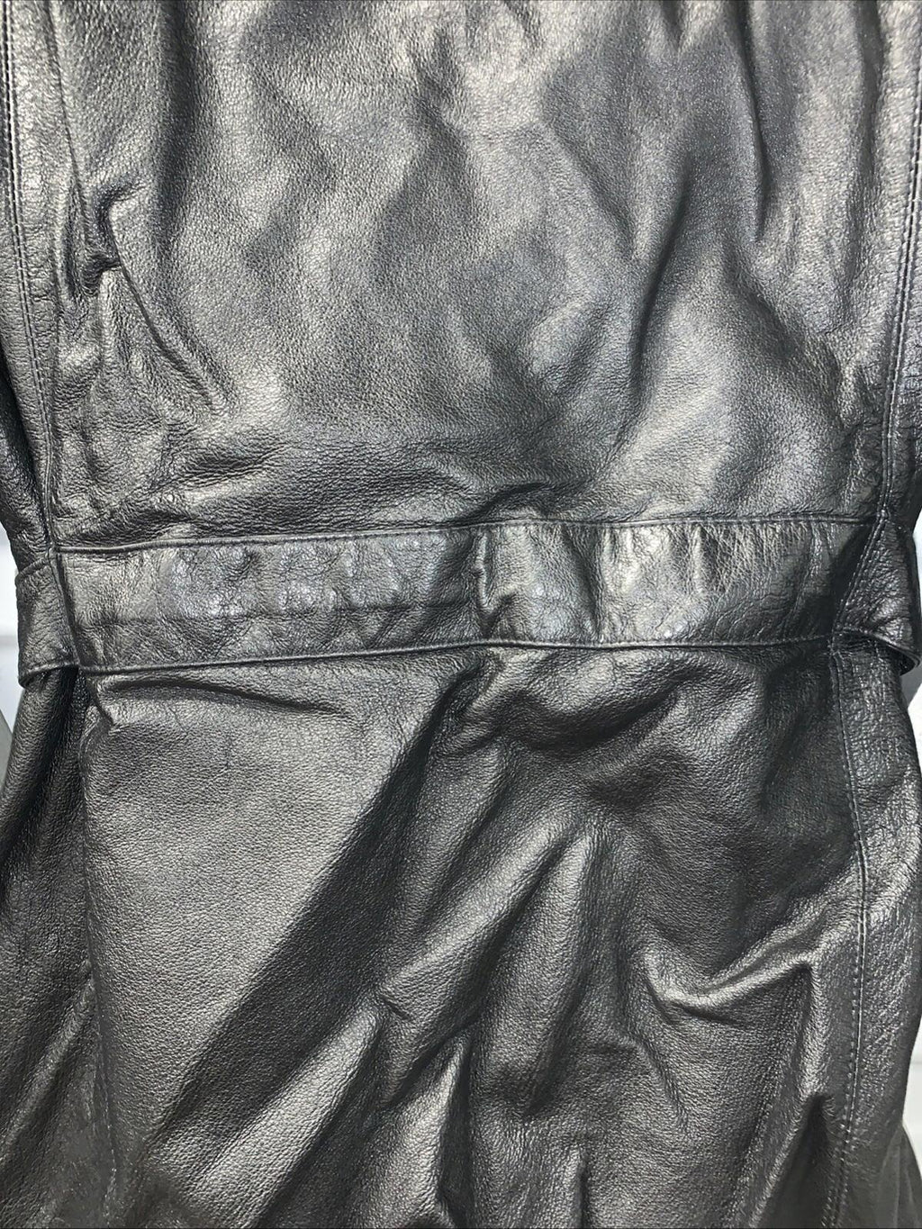 Real Comfort Leather Blazer Style Jacket With Belt
