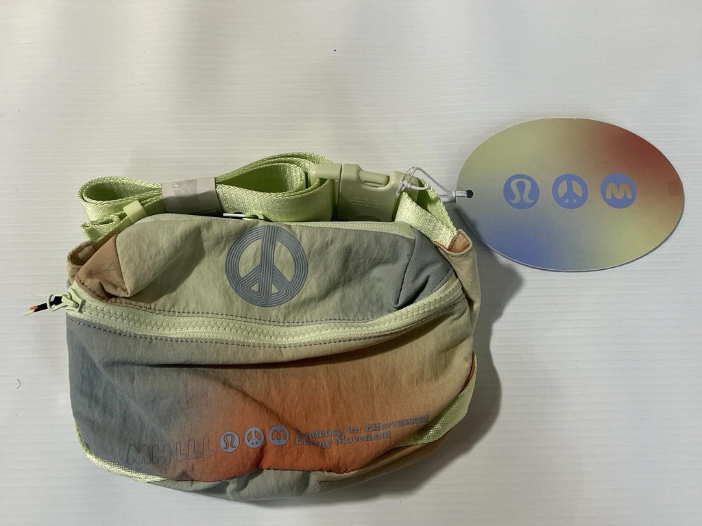 Lululemon Athletica x Madhappy Clean Lines Belt Bag in Ombre Multicolor NWT