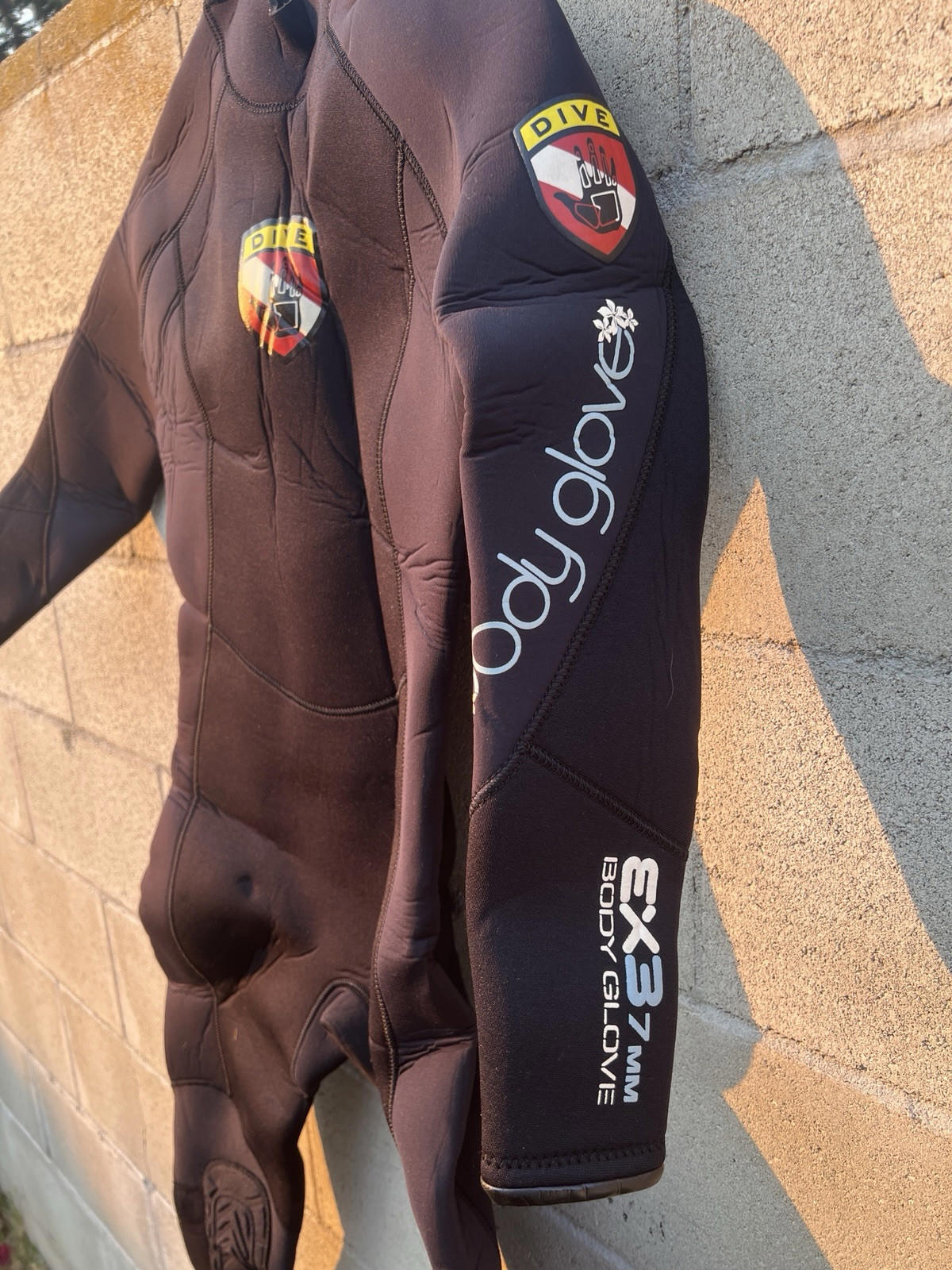 Womens Scuba Diving Wetsuit 7/8 Body Glove 7 Mm Hood