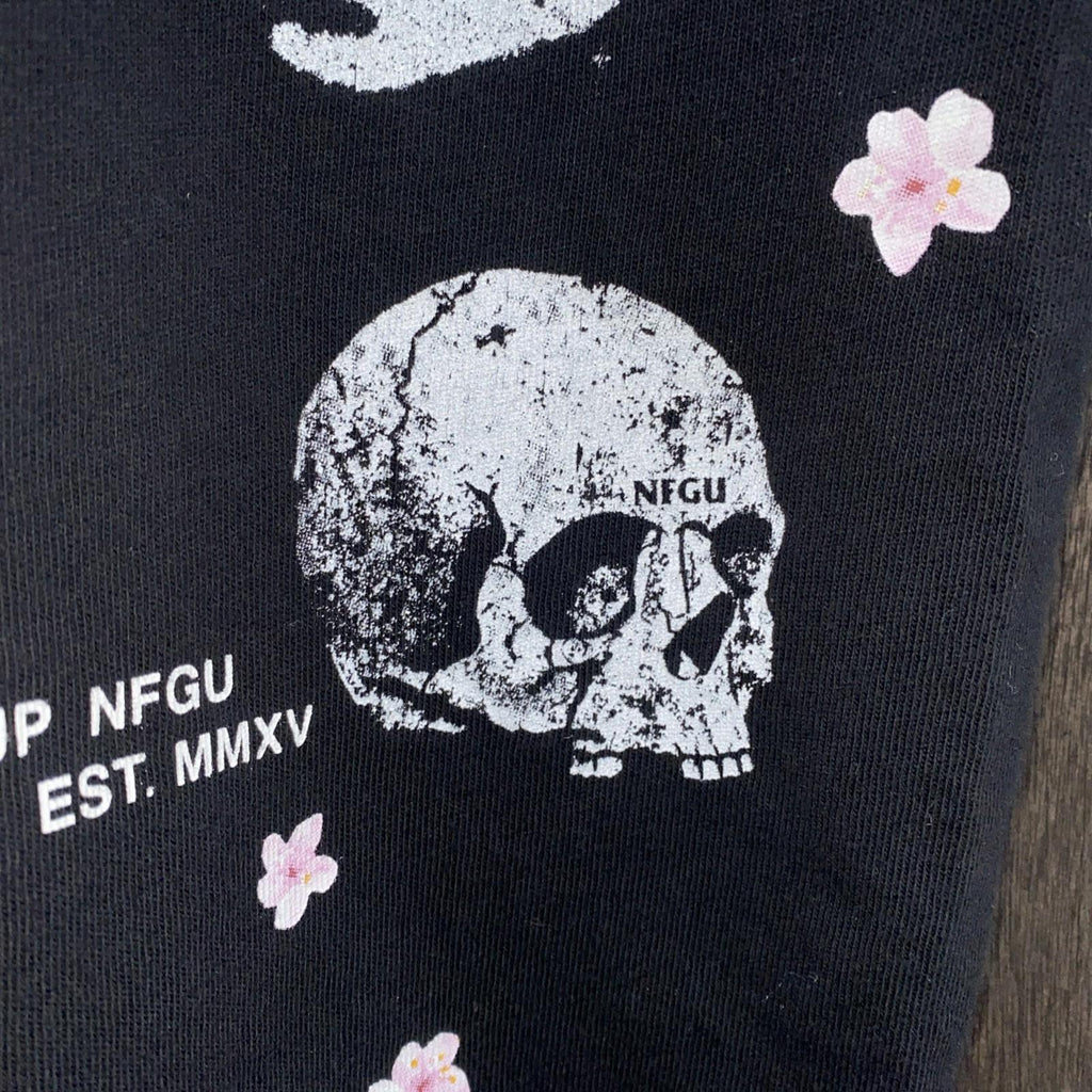 Darc Sport Bushido Blk Metal Cherry Blossom Wolves Forever Muscle Tee M 424/1000