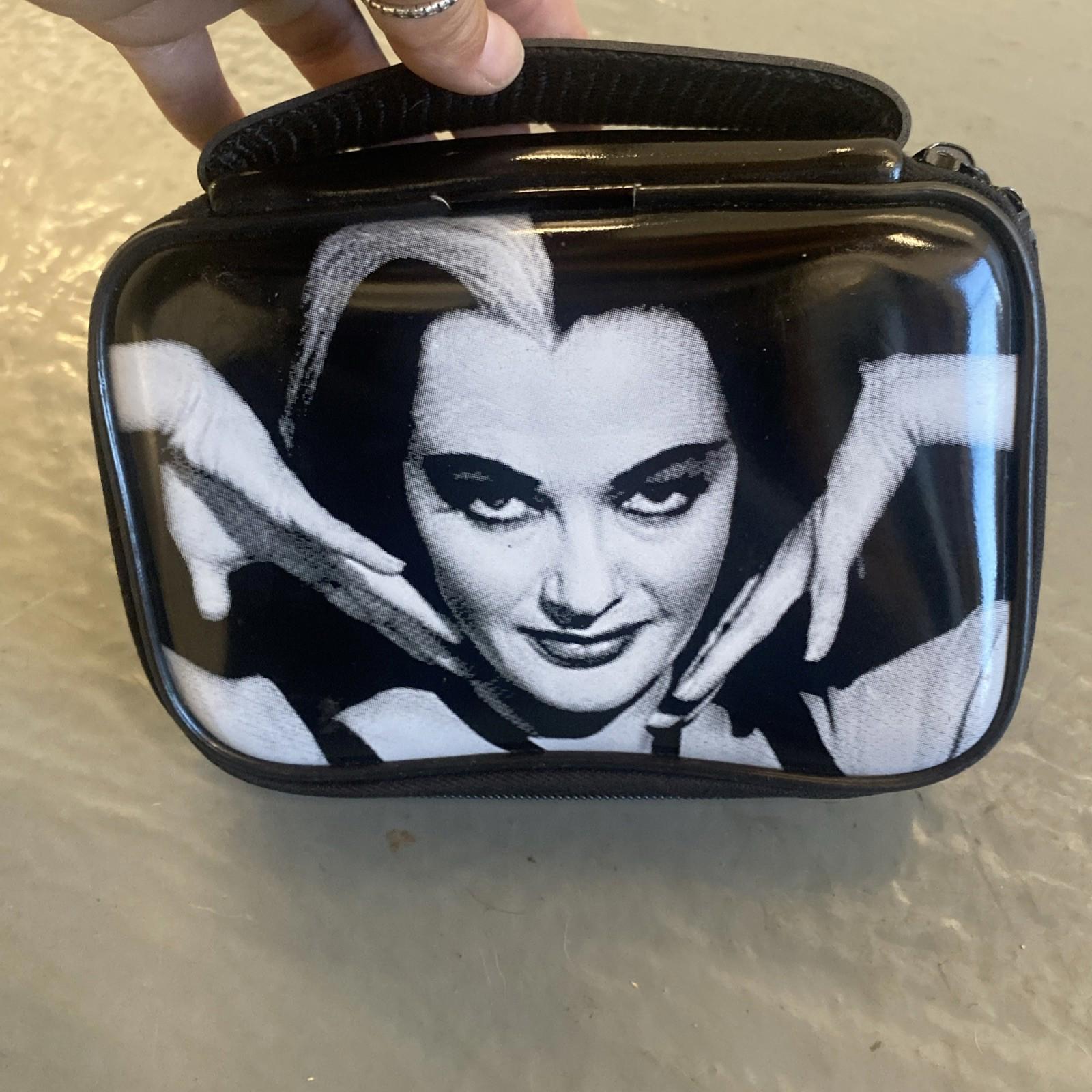 Lily Munster The Munsters Horrorbag Vanity Zipper Makeup Case With Mirror Inside