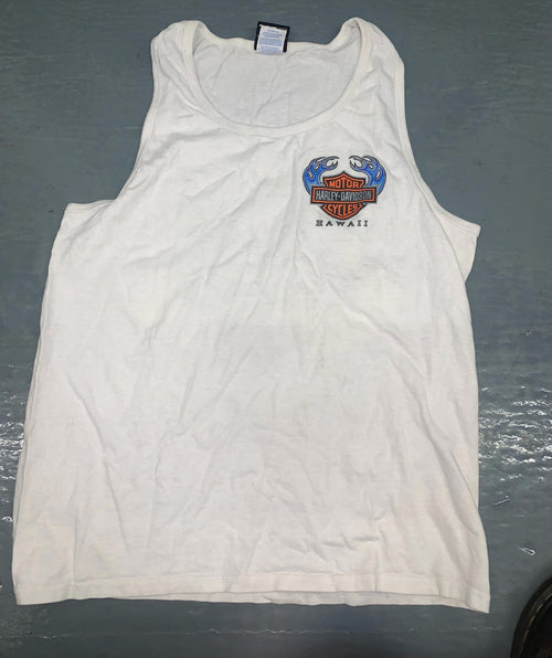 2014 Harley Davidson Honolulu Hawaii Tank Top Size M VTG