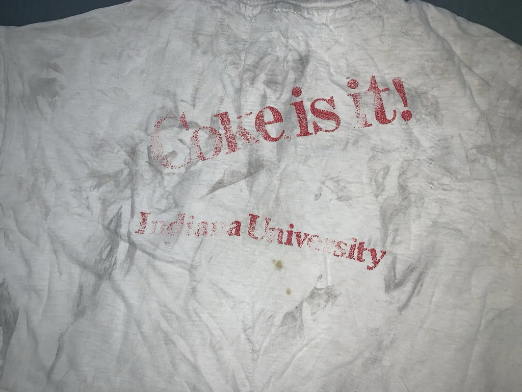 Vintage Greekfest 1986 Coke T Shirt Mike Viola Double Sided Mens XL RARE