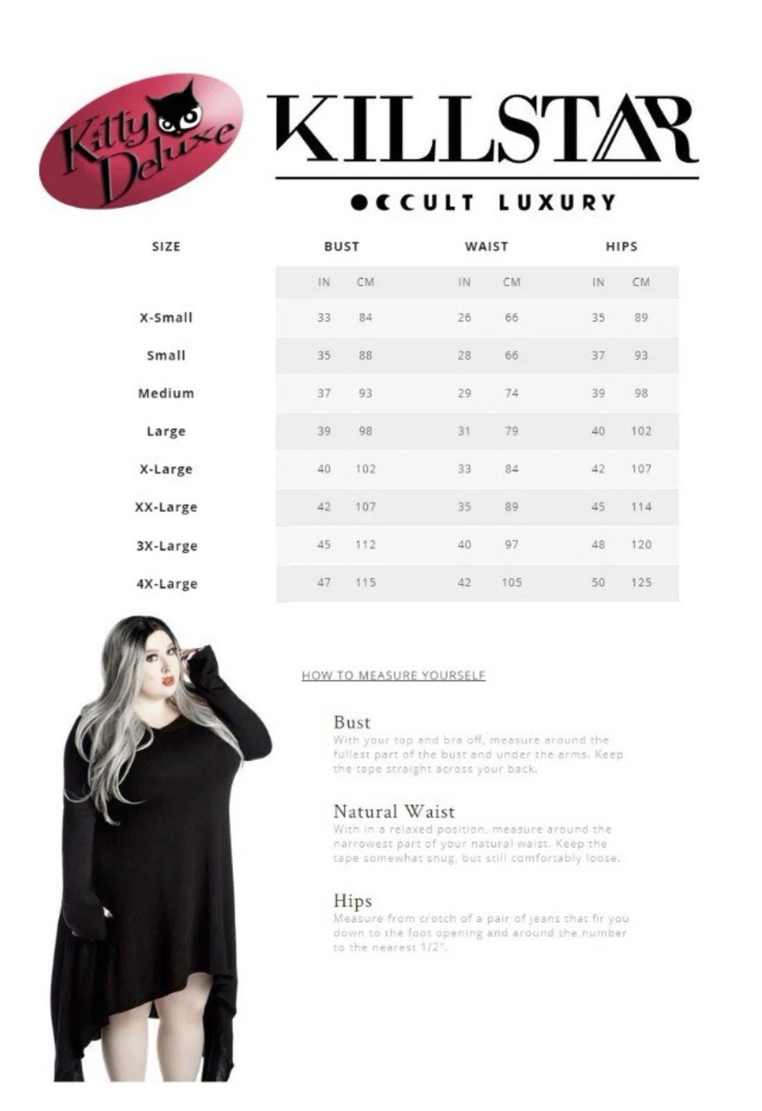 Killstar Witch Queen Button Up Cardigan Sweater Double Sided Womens Large