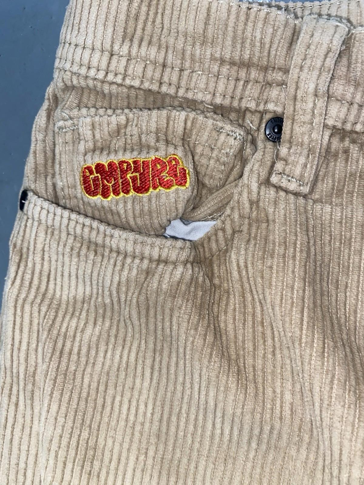 Khaki Beige Corduroy EMPYRE Skateboarding Pants Mens Size 28