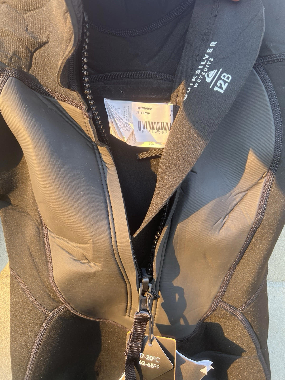 NWT Quiksilver Prologue 3:2 Youth 12B Wetsuit