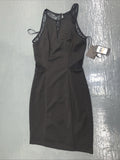 NWT GUESS Los Angeles Black Lace Mini Dress Size 2