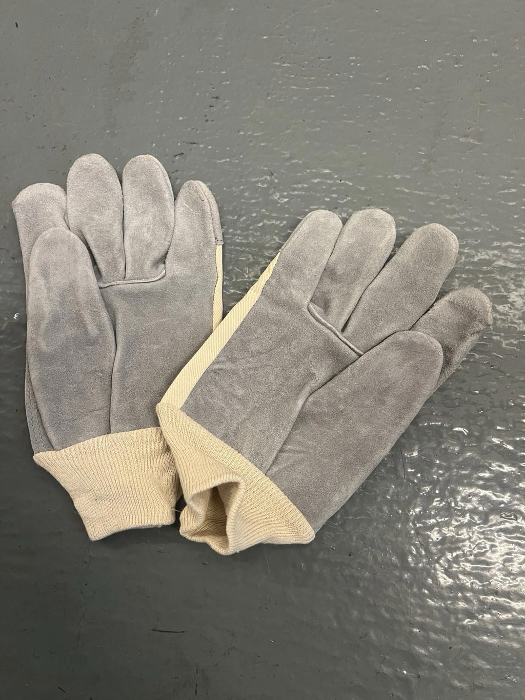 USPS XL Work Gloves Canvas Exterior Cowhide Leather Palms