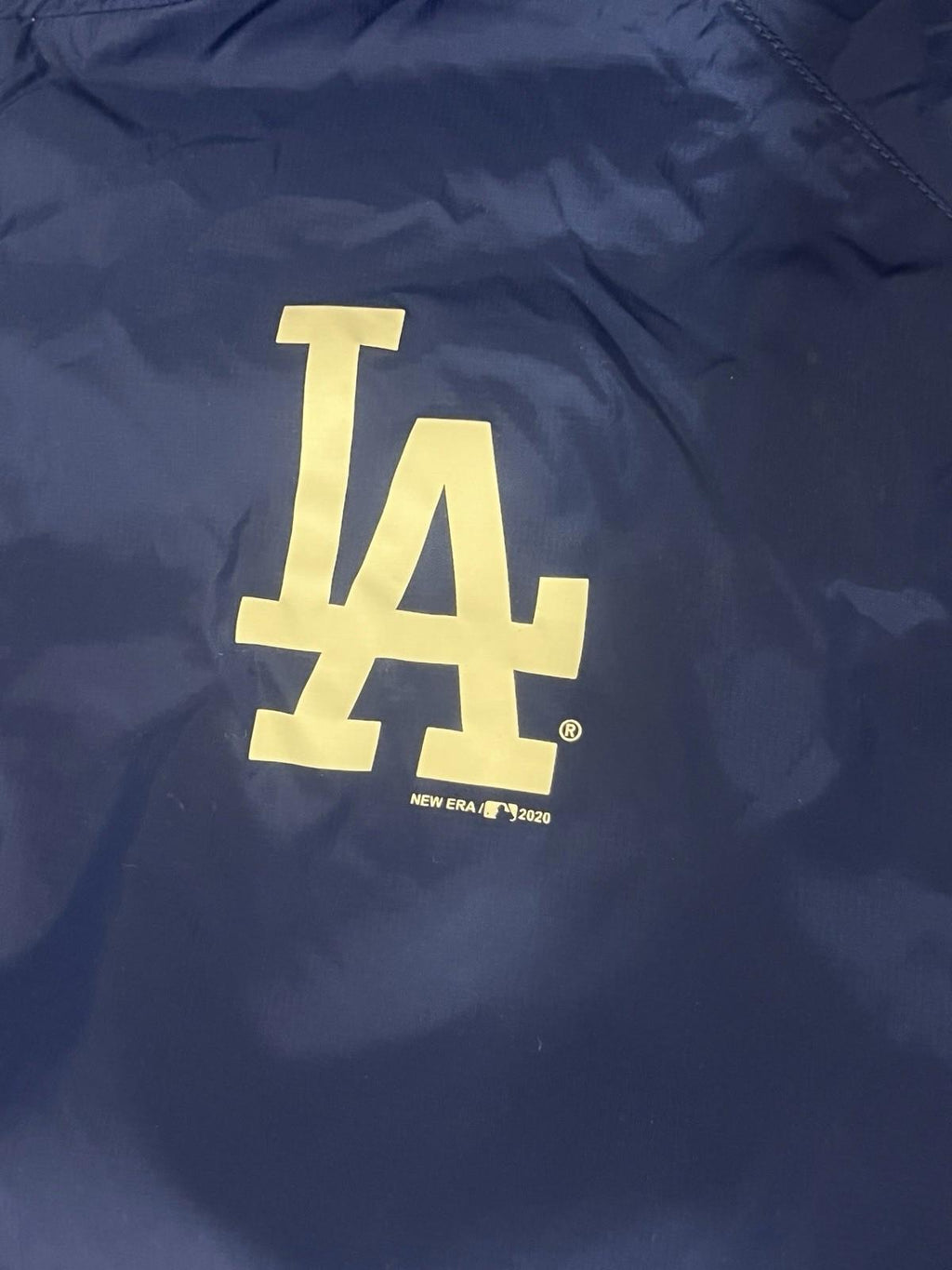 NWOT New Era Windbreaker Jacket LA dodgers Size XXL