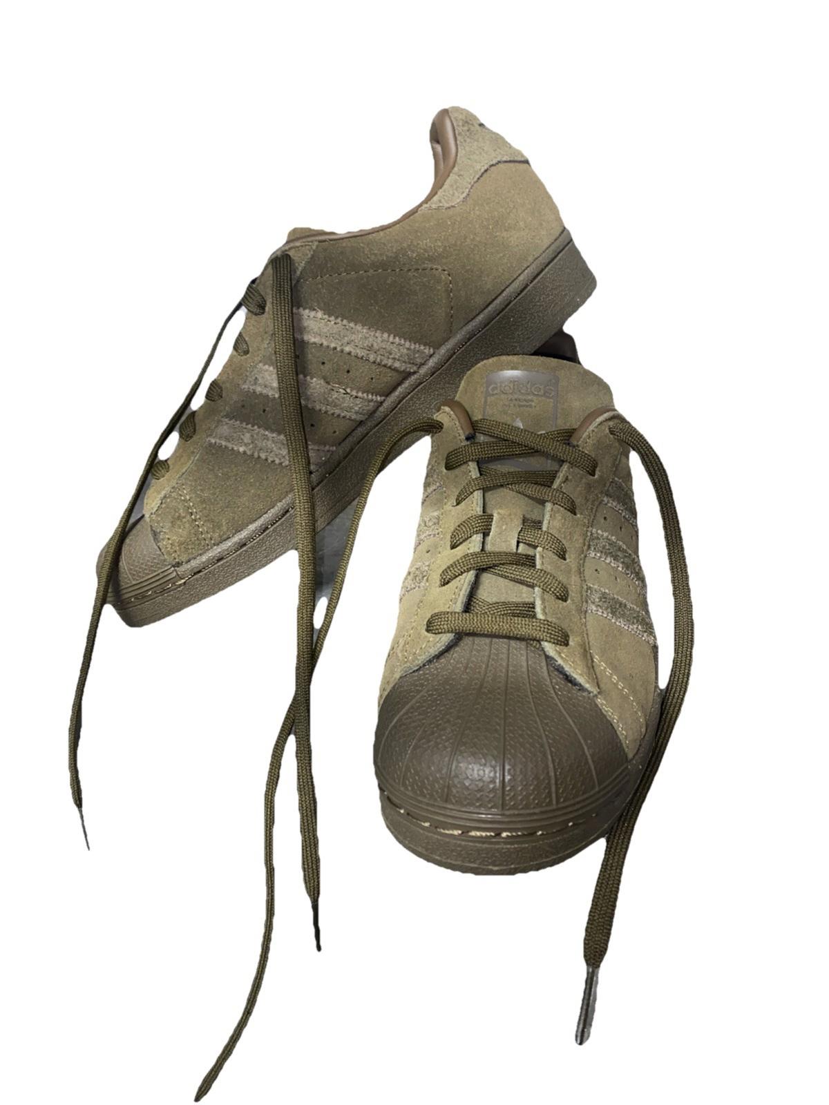 Adidas Superstar XLG Cargo Olive Green Sneakers Womens US Size 6