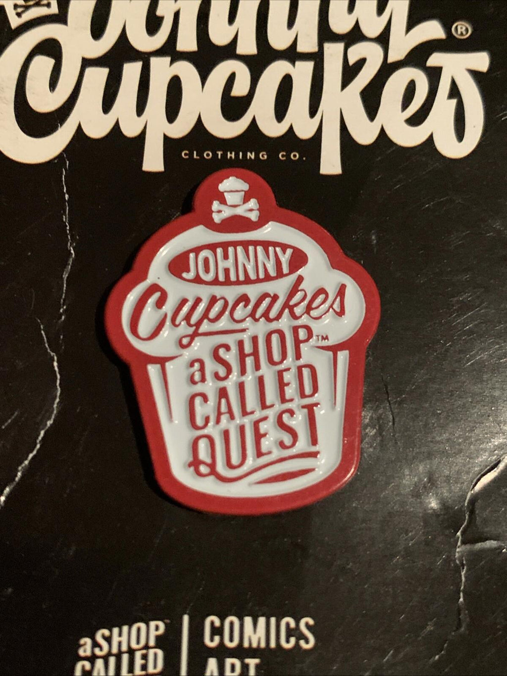 Johnny Cupcakes A Shop Called Quest Limited Edition Pin 58/100