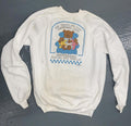 Vintage 1990 Teddy Bear Grandma Hanes Sweatshirt Womens XL