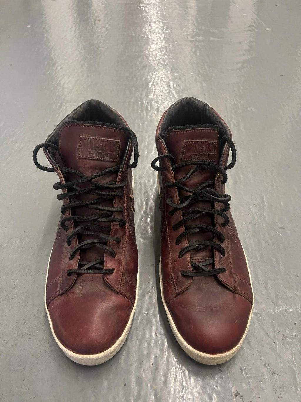 Rare Converse Pro Leather Dr J Mid brown  Made size 10.5