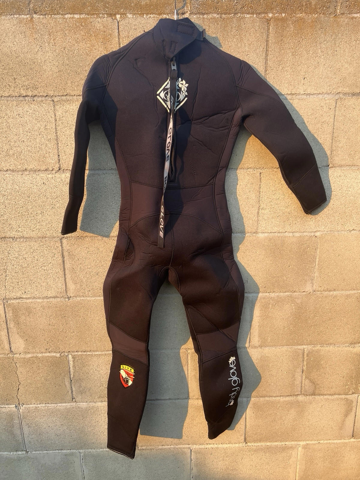 Womens Scuba Diving Wetsuit 7/8 Body Glove 7 Mm Hood