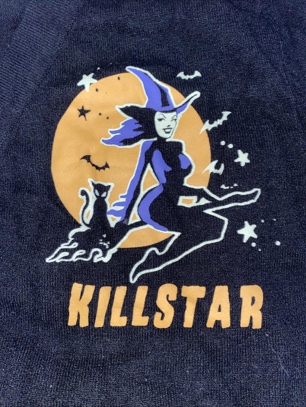 Killstar Witch Queen Button Up Cardigan Sweater Double Sided Womens Large