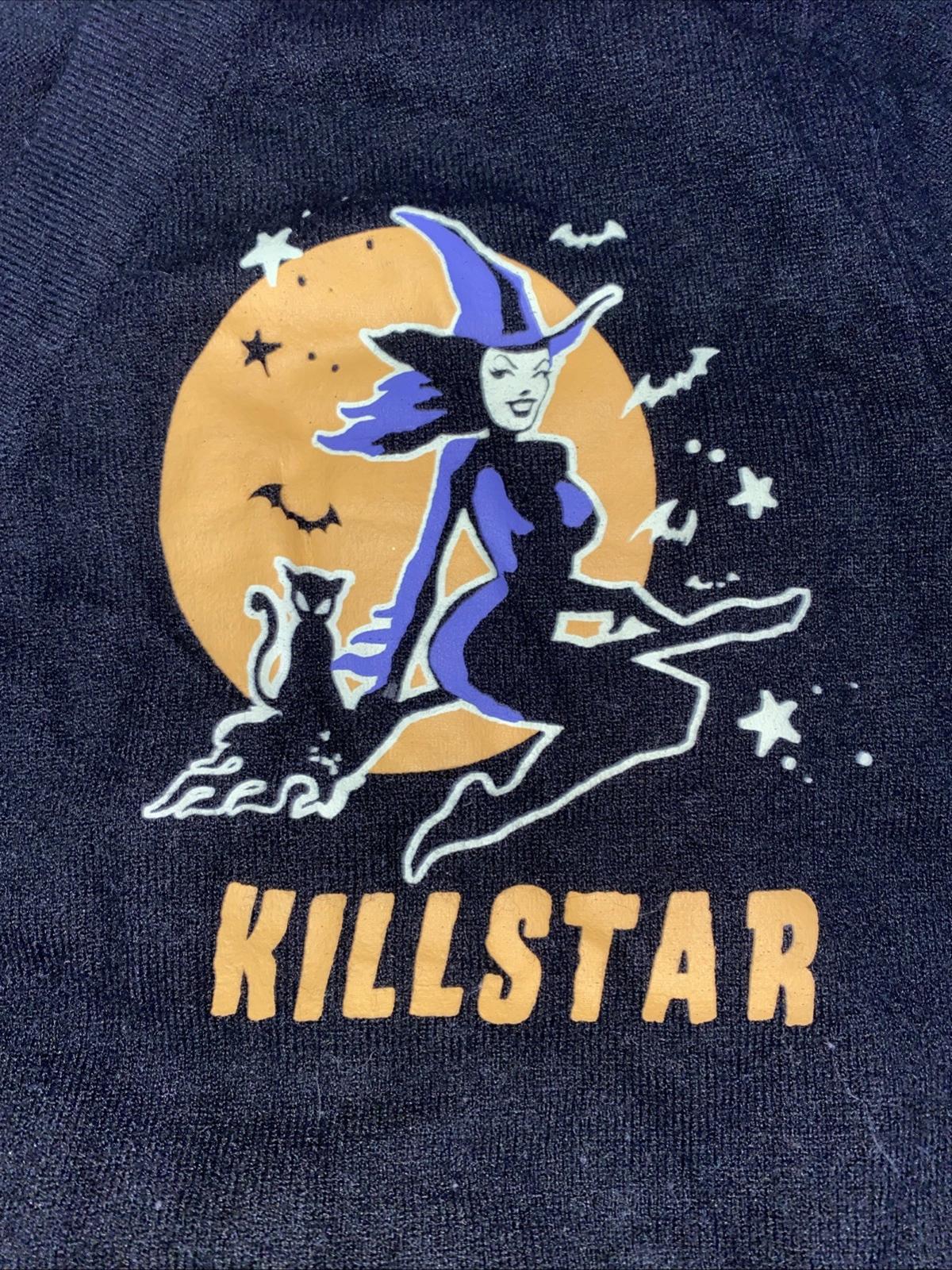 Killstar Witch Queen Button Up Cardigan Sweater Double Sided Womens Large