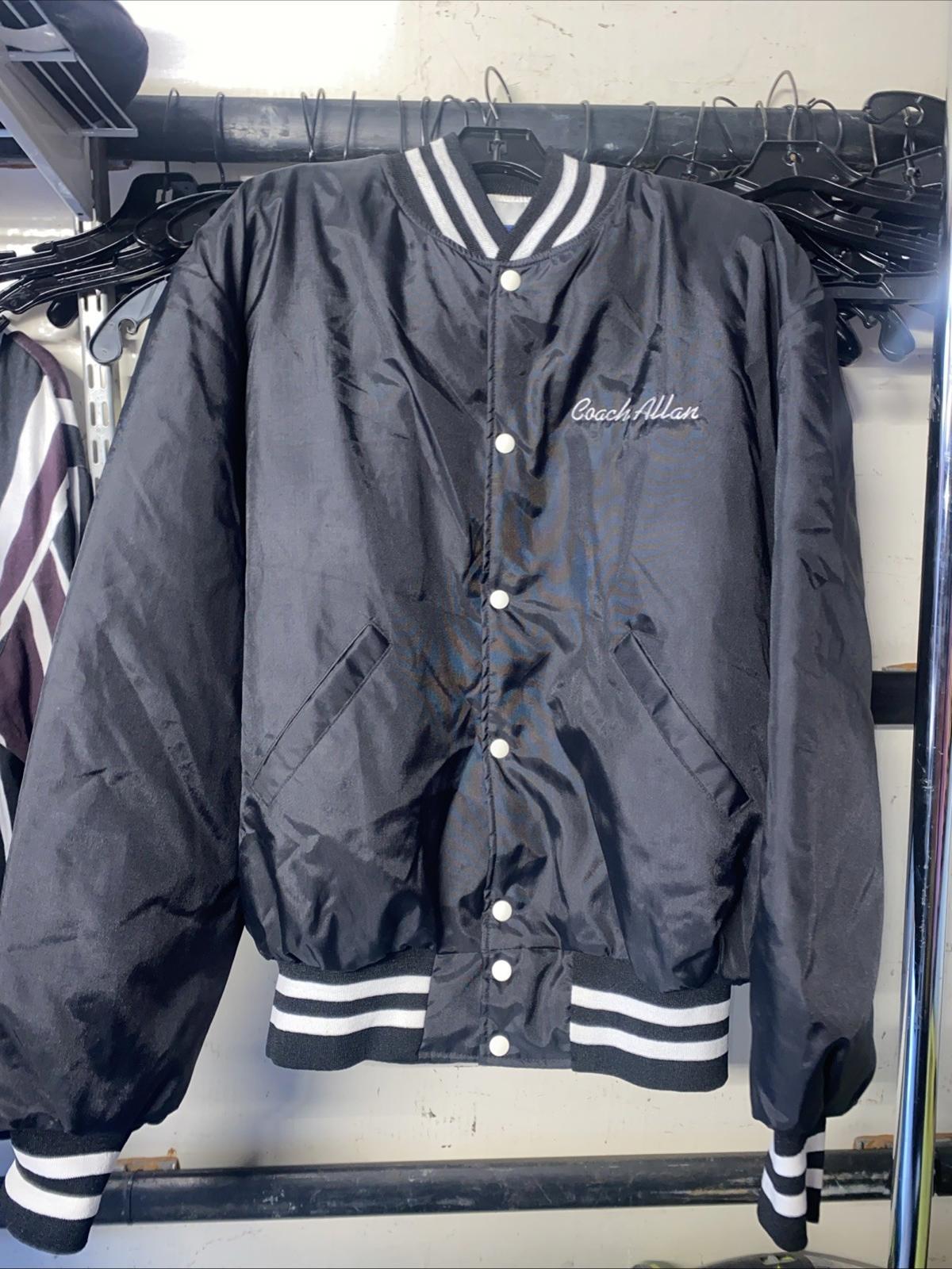 VTG Holloway Rolling Hills Little League Coach Allan Bomber Jacket Size XL
