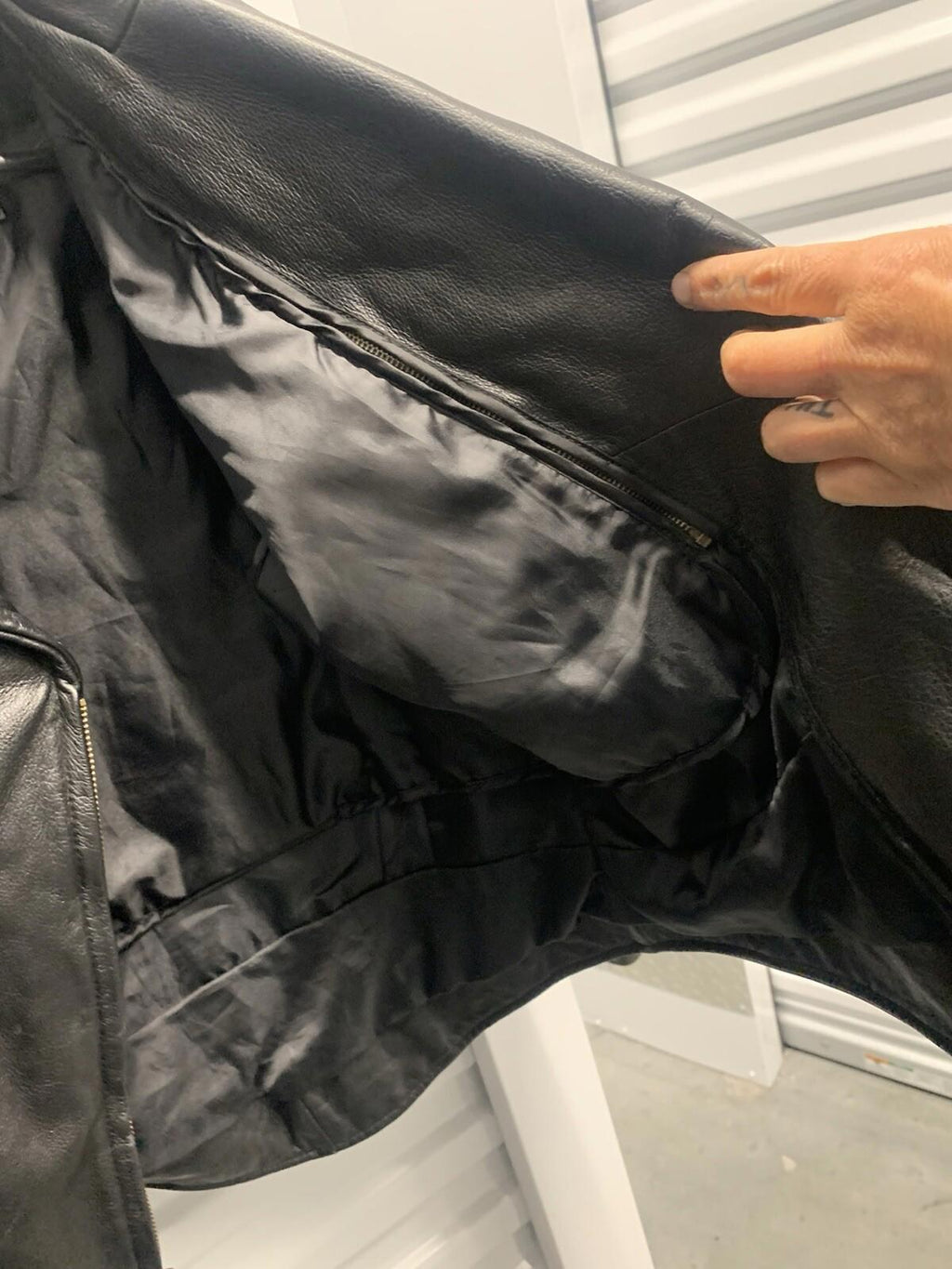 WILSON'S THINSULATE WOMENS BLACK LEATHER JACKET SIZE SMALL WITH LINER
