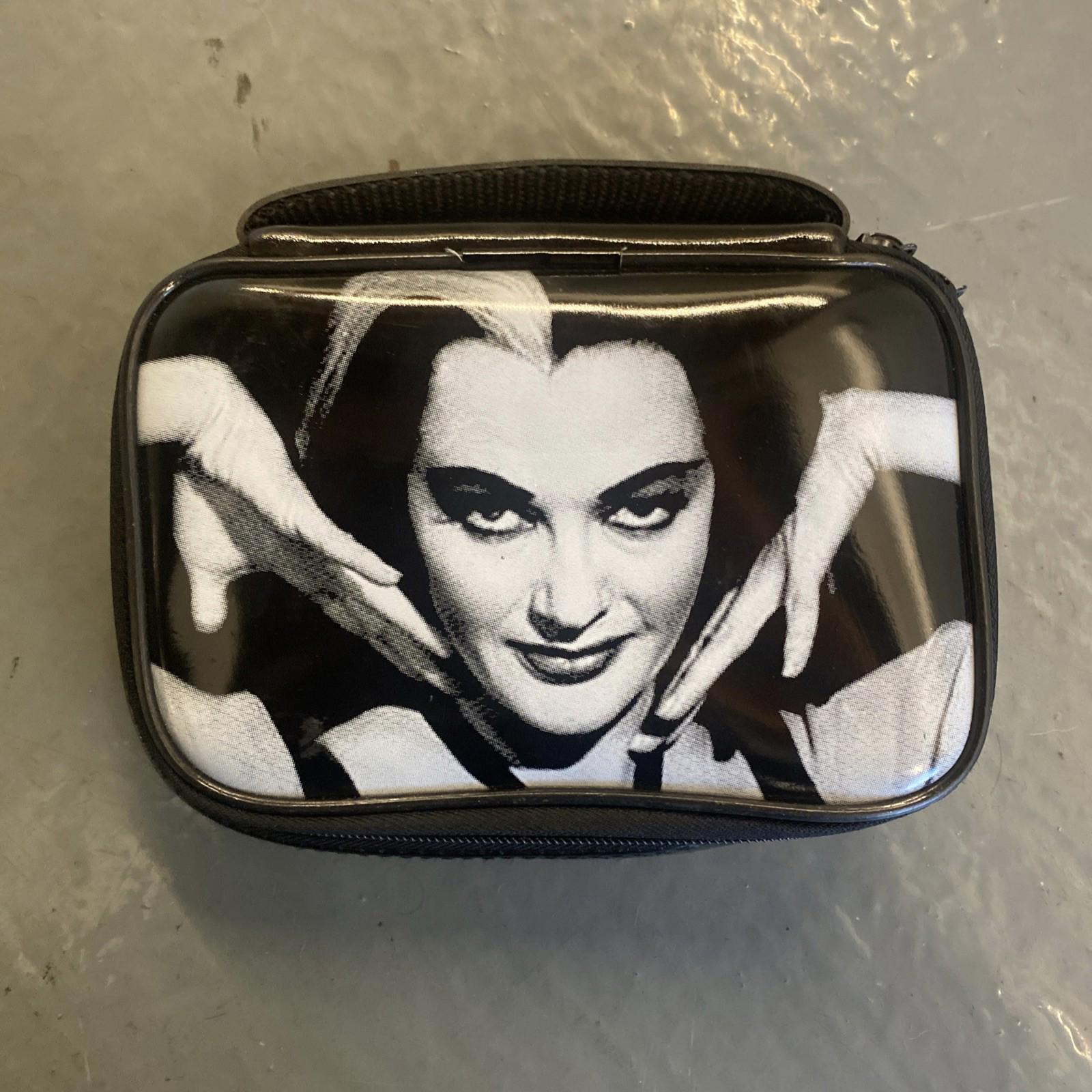 Lily Munster The Munsters Horrorbag Vanity Zipper Makeup Case With Mirror Inside