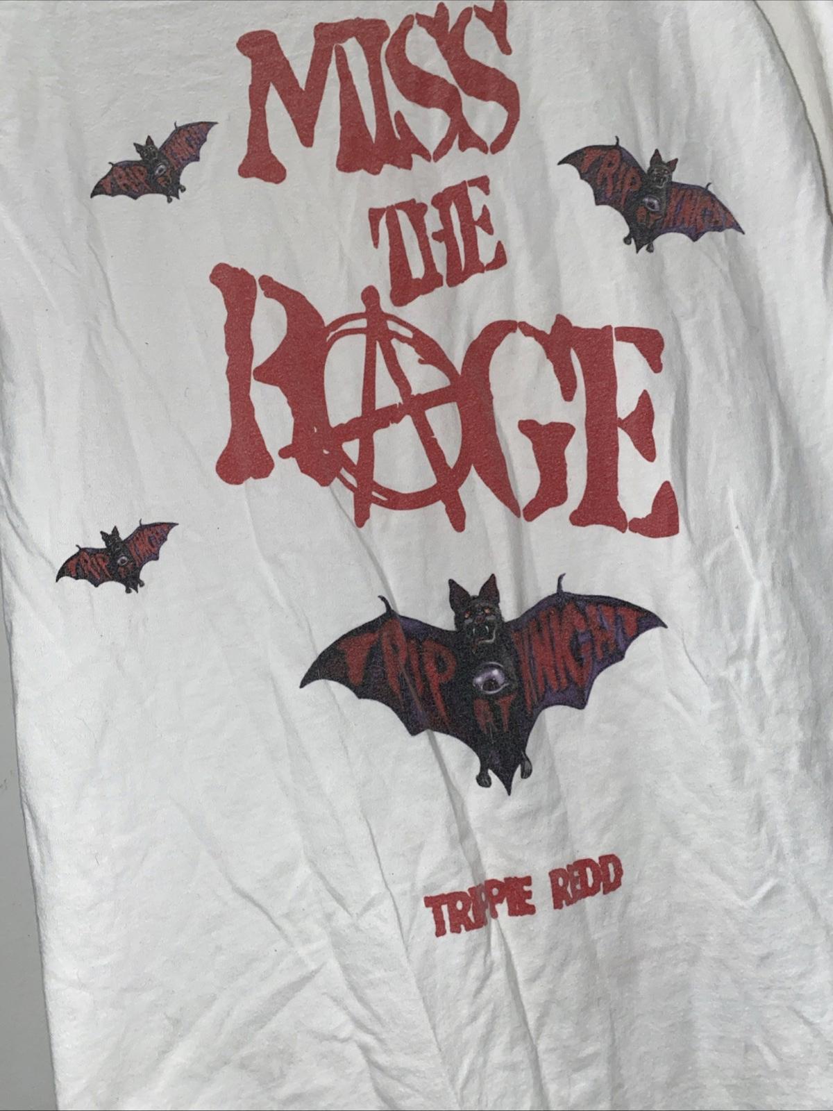 TRIPPIE REDD Trip At Knight Miss The Rage Bat T Shirt 1400 Brand Size Medium