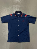 VTG Hilton Bowling Shirt Mens Medium Blue Local 600 Chain Stitch Made USA 70s