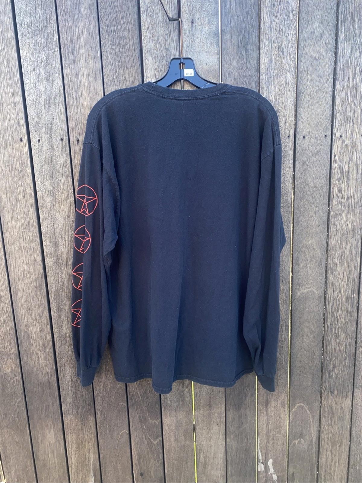 Steven Rhodes Black Longsleeve “let’s Summon Demons” Men’s Shirt Size XL