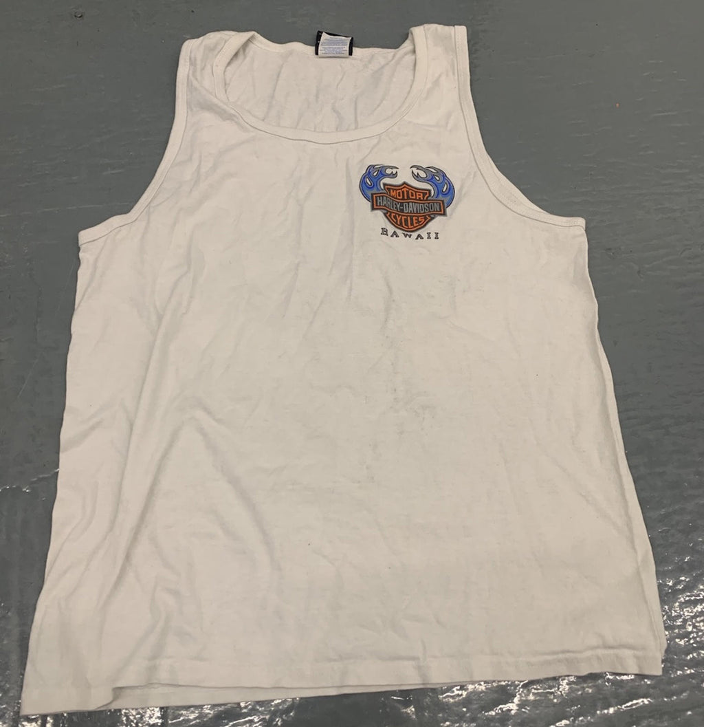 2014 Harley Davidson Honolulu Hawaii Tank Top Size M VTG