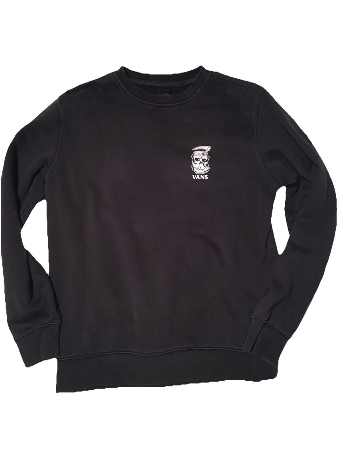 Vans Off The Wall Sk8 Hi Life Skull Beer 8 Ball Sweatshirt Size Small