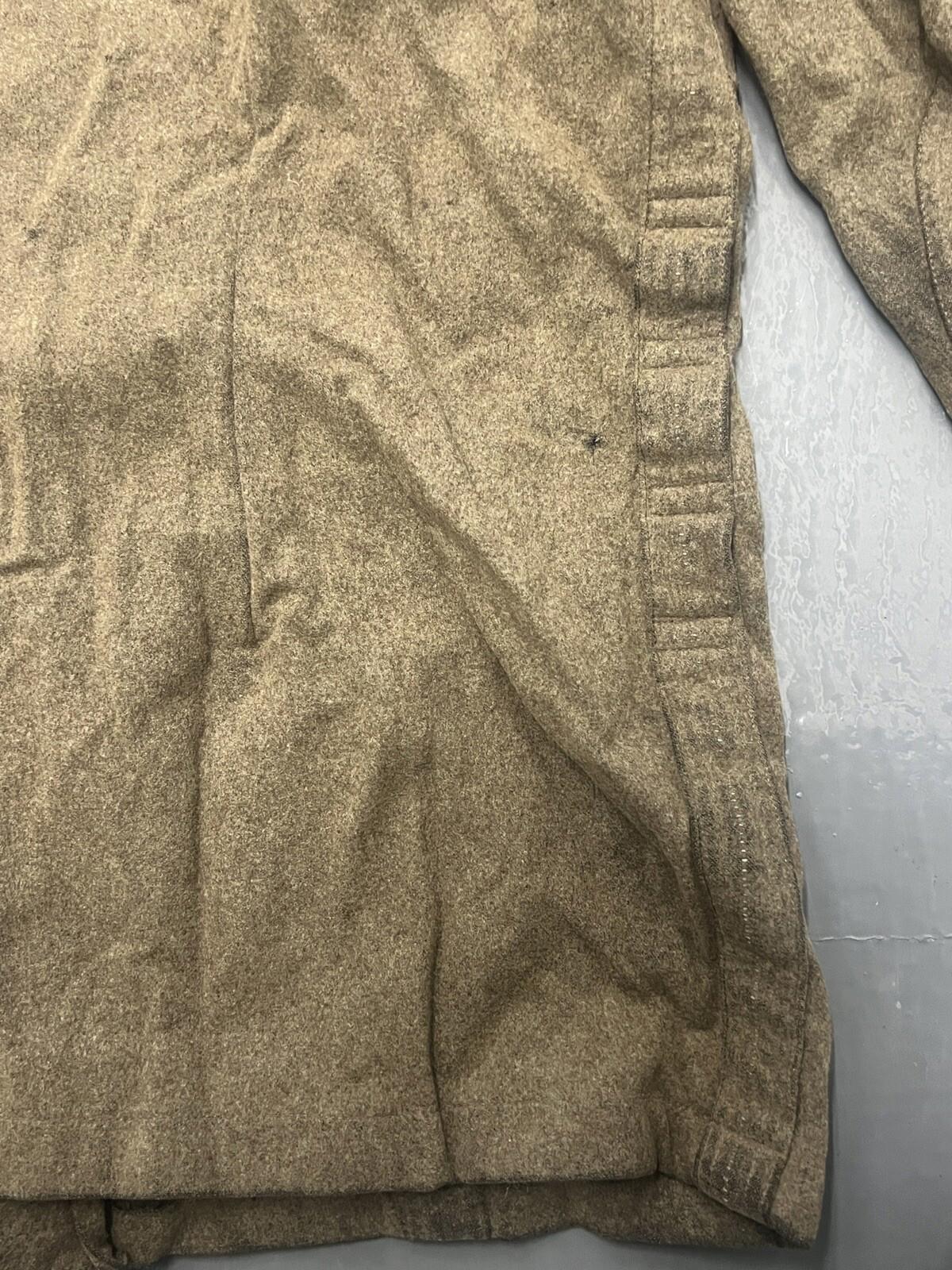 GERMAN MILITARY ISSUED WOOL JACKET COAT SIZE SMALL