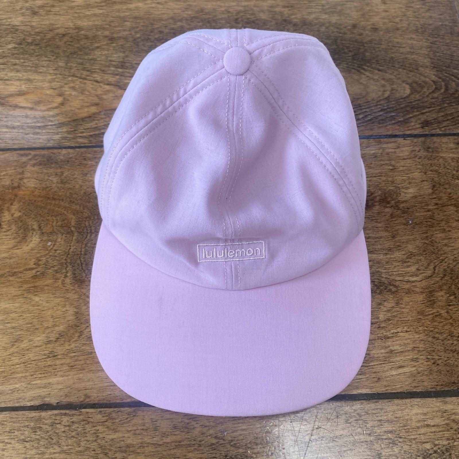 Lululemon Fitness Athletic Hat Running adjustable Light Weight Women’s Pink O/S