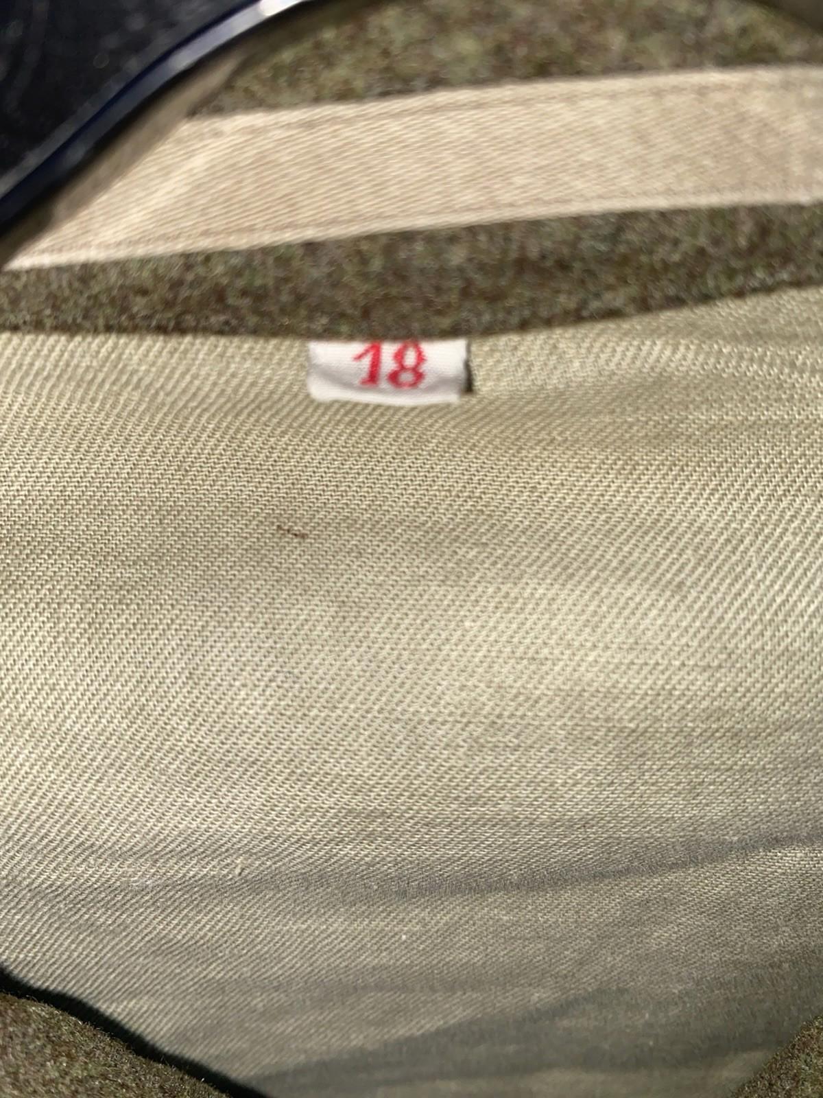 VTG 1950’s-1960’s West German Flag Army Bundeswehr Wool Field Jacket Size 18 M/L