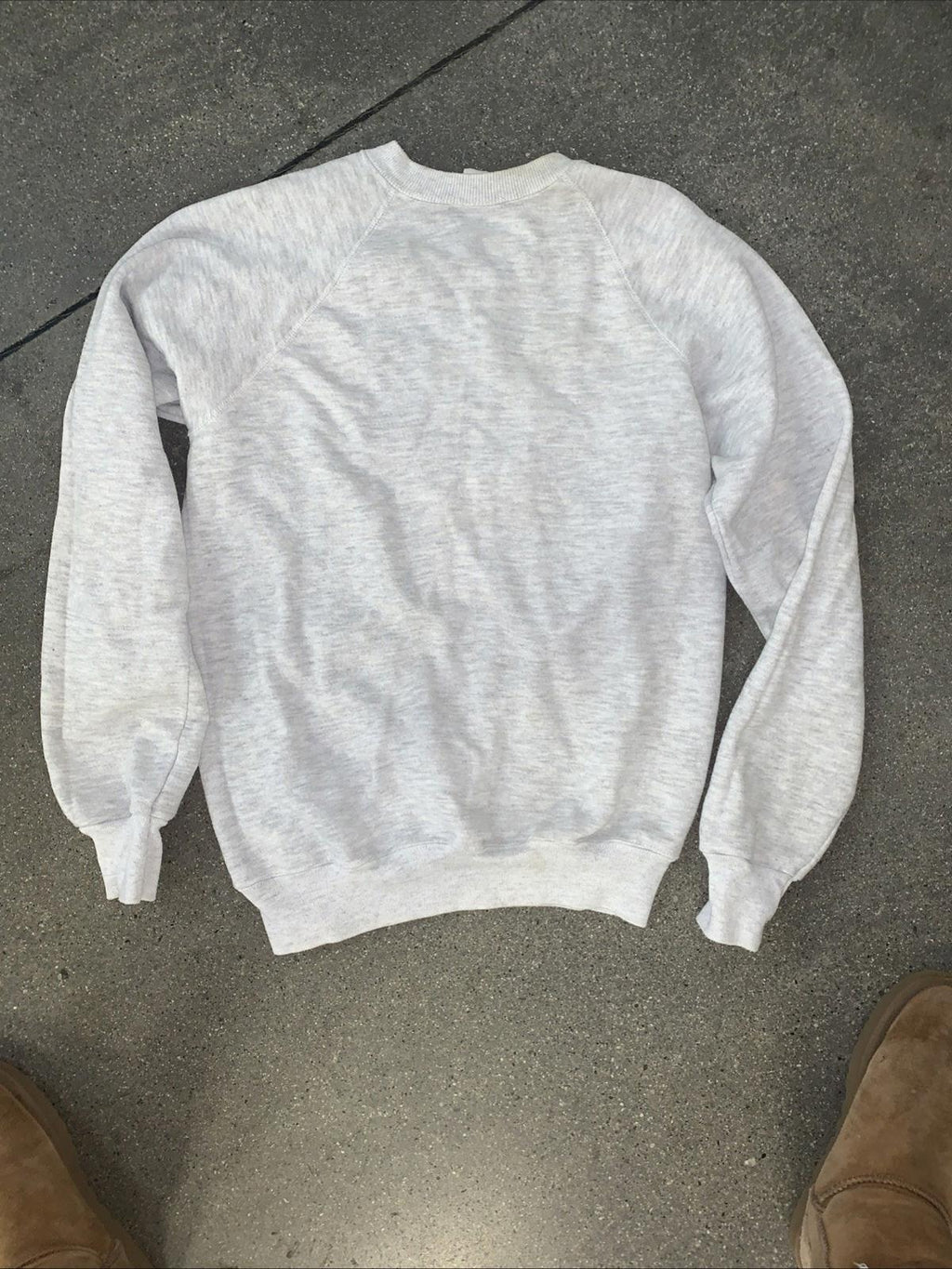 Genuine Vintage 1991 Los Angeles City Marathon Lee Gray Sweatshirt Size Medium
