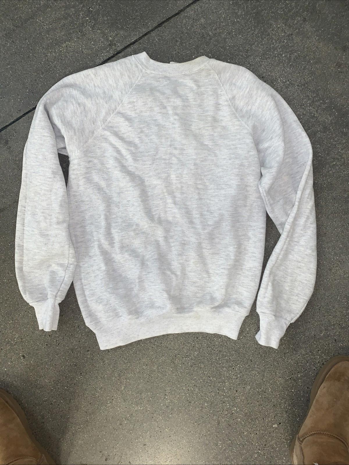 Genuine Vintage 1991 Los Angeles City Marathon Lee Gray Sweatshirt Size Medium