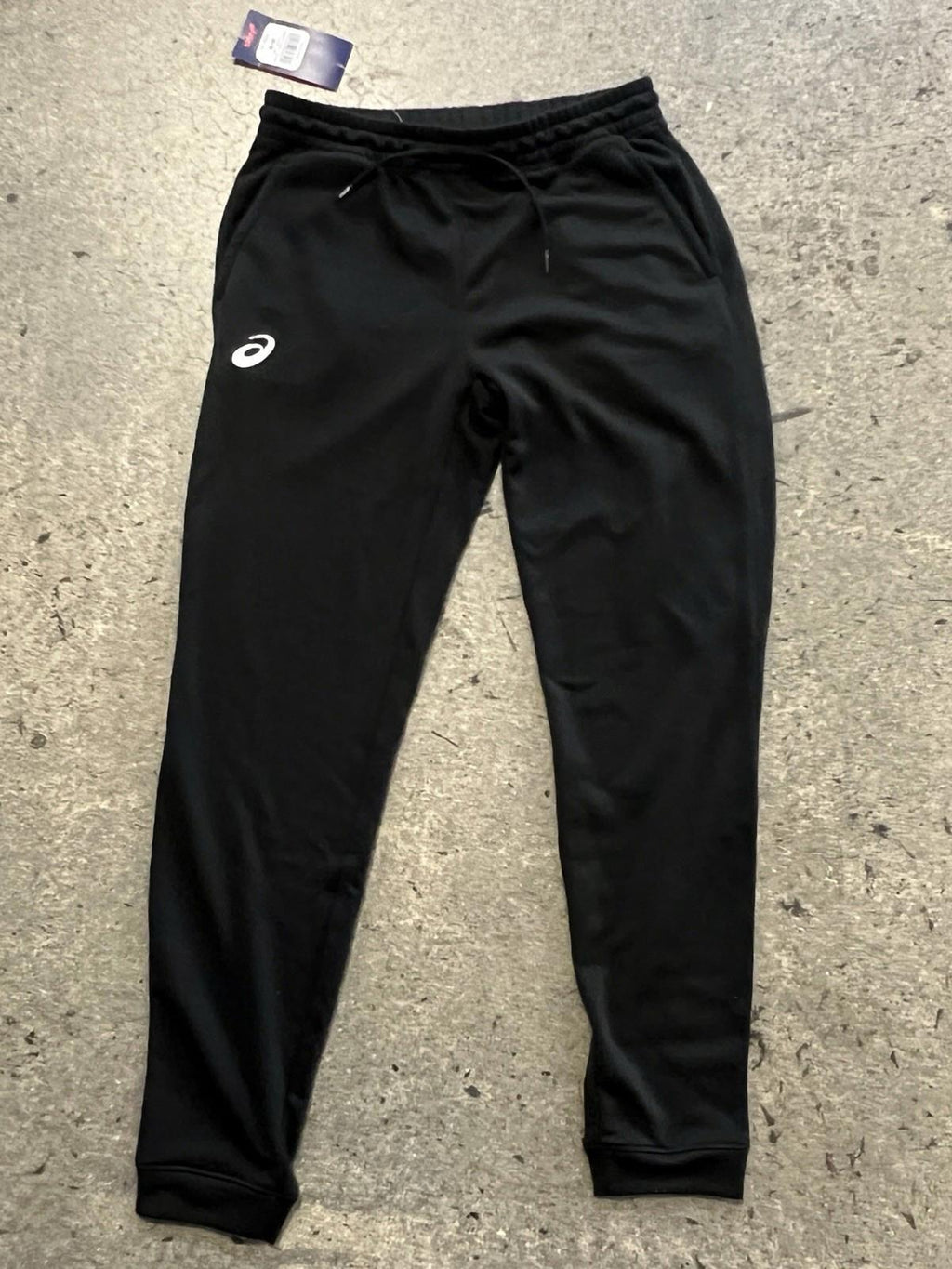ASICS Men's Xl  French Terry Cargo Jogger Training Pants Black