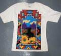 Vintage Carducci Western “Desert Rider” Dan Howard Painting Sequin T Shirt M