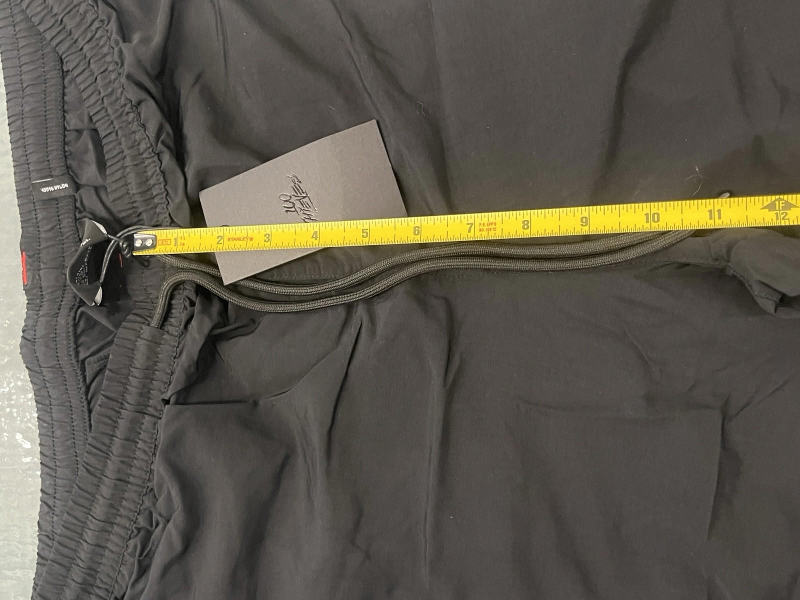 NWT 100 thieves foundations Nylon Pant Team Issue Black Size XL