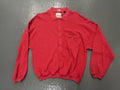 VTG 80s Members Only Button Up Sweater Pink Size Medium